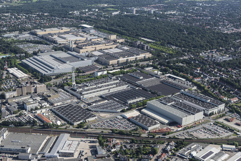 Im Bremer Osten liegt das Mercedes-Benz Werk, zweitgrößter Standort des Konzerns weltweit Im Bremer Osten liegt das Mercedes-Benz Werk, zweitgrößter Standort des Konzerns weltweit