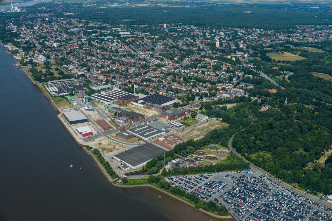 Blick auf Bremen-Nord Blick auf Bremen-Nord