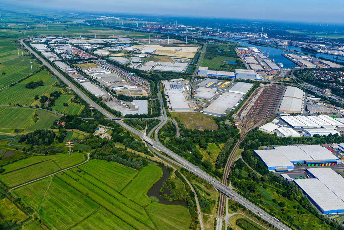 Das Güterverkehrszentrum Bremen - europaweit führend in der Logistik