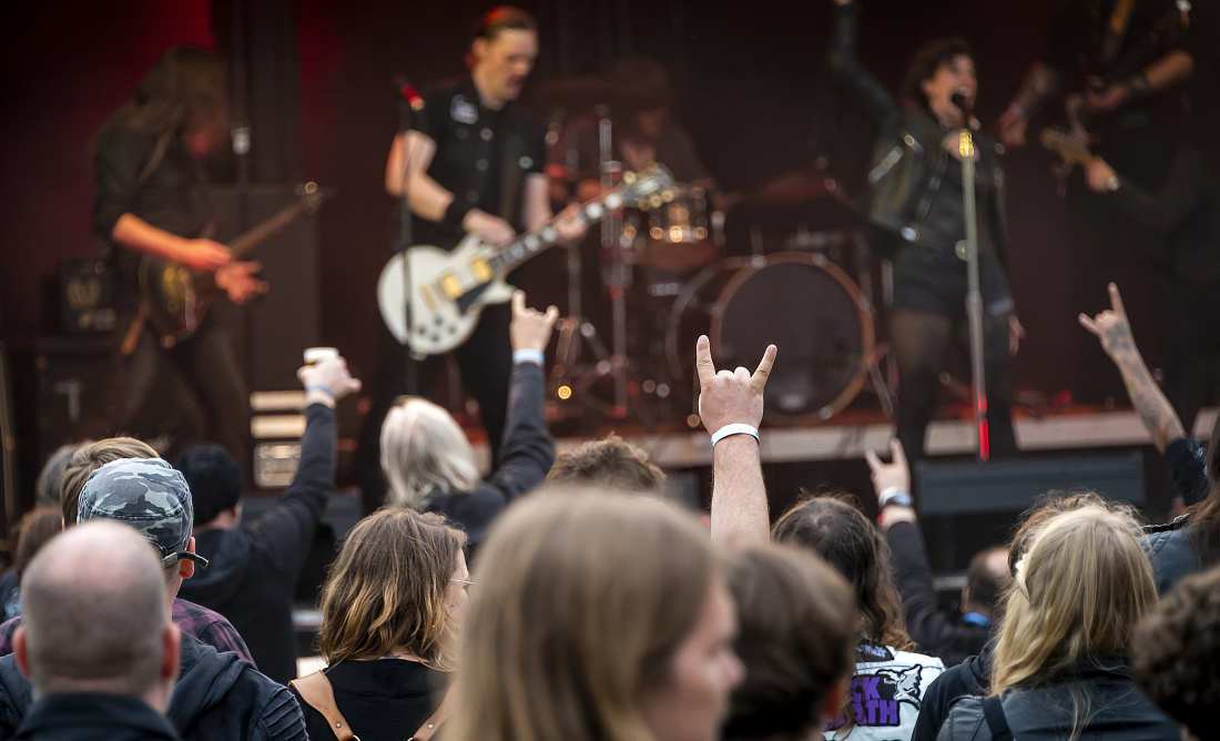 Ein Metal-Konzert