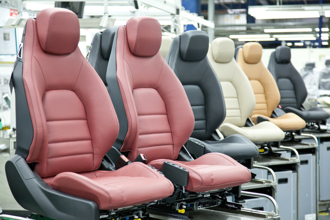 Lear Corporation manufactures car seat units Lear Corporation manufactures car seat units