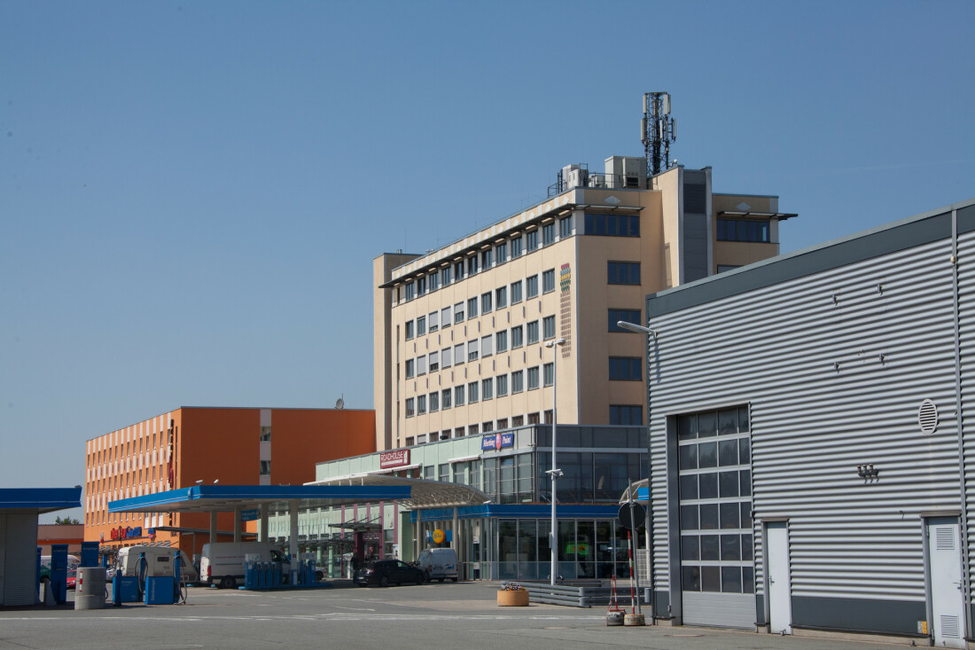 The service area at the Bremen Hansalinie Industrial Estate The service area at the Bremen Hansalinie Industrial Estate