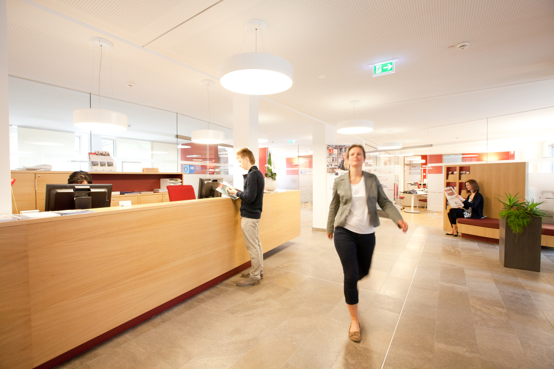 Foyer of the Unternehmensservice Bremen