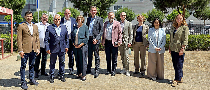Eine Delegation in der Türkei Eine Delegation in der Türkei
