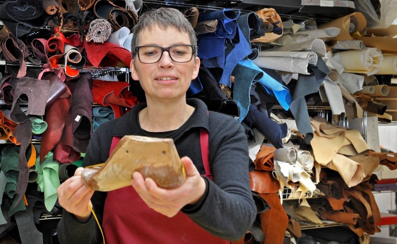 Schuhmachermeisterin Cecilie Becker Schuhmachermeisterin Cecilie Becker