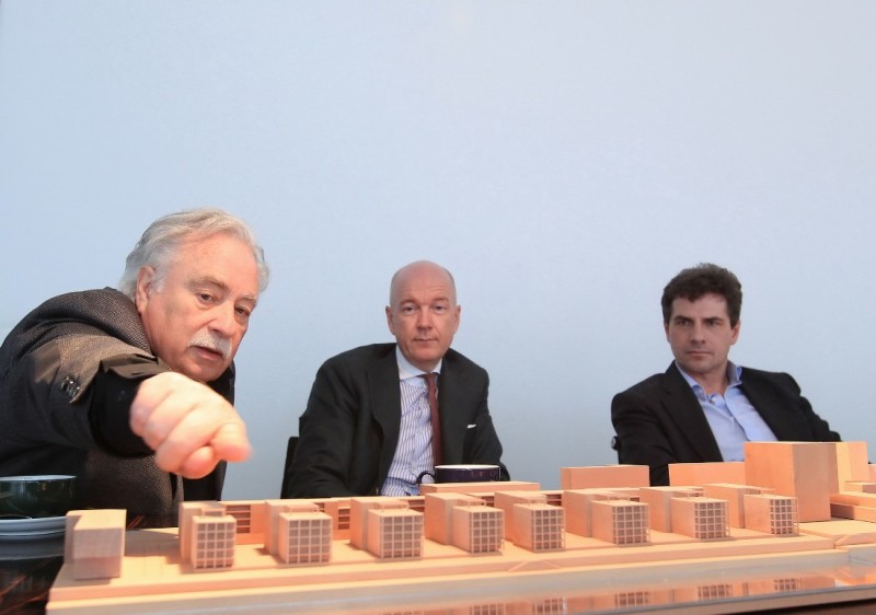 EuropaQuartier project model EuropaQuartier project model