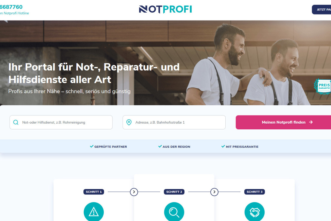 Ein übersichtliche Oberfläche soll helfen, schnell den passenden Experten zu finden Ein übersichtliche Oberfläche soll helfen, schnell den passenden Experten zu finden