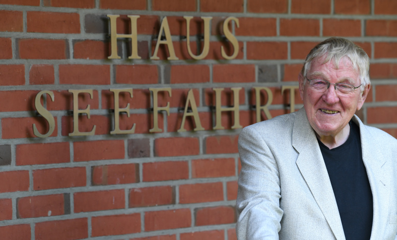Klaus Thormählen ist Verwaltender Kapitän der Stiftung Haus Seefahrt