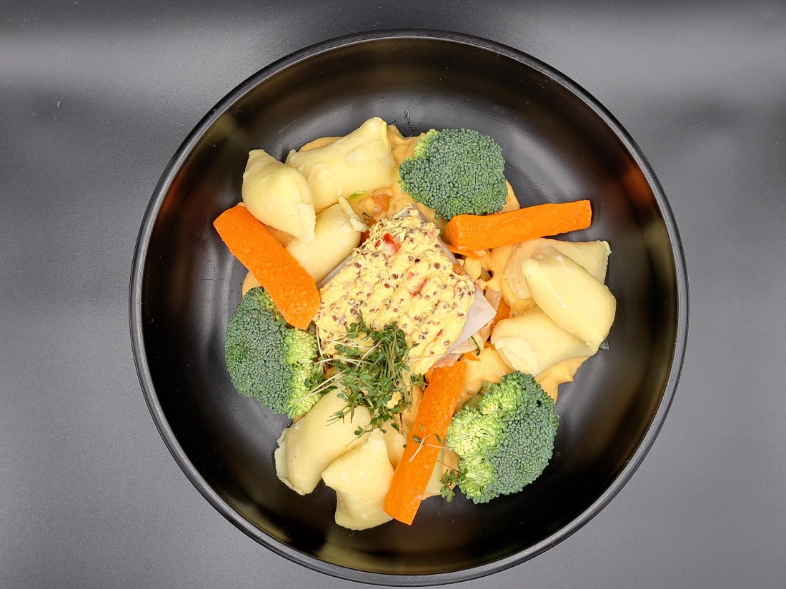 Seelachs Quinoa mit Mango