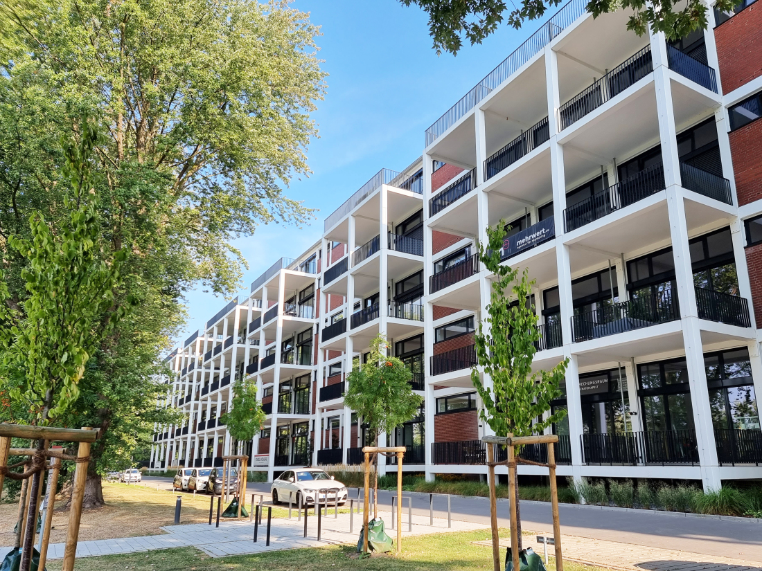 Visualisierung Wohnungen Tabakquartier