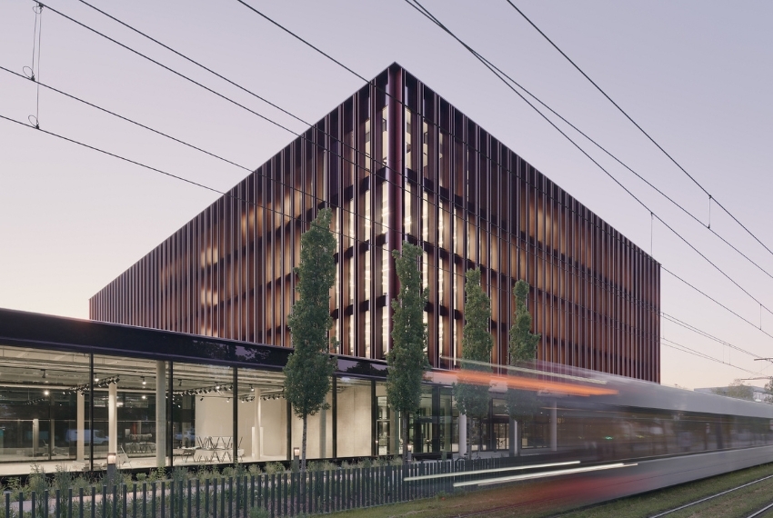 Der Hauptsitz der Sparkasse Bremen im Technologiepark