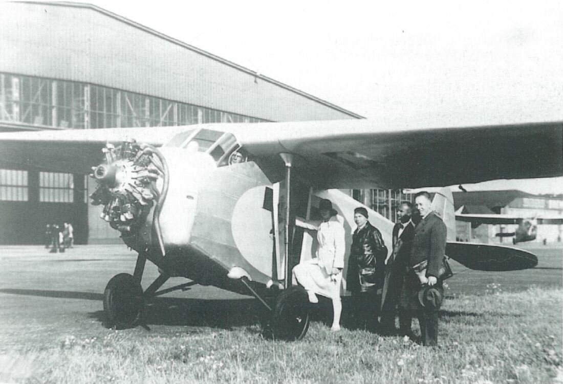 altes Flugzeug