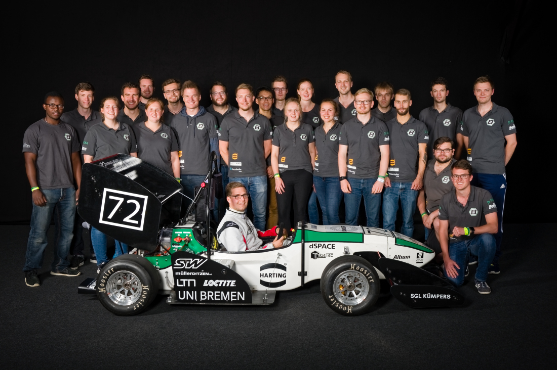 Studierende ganz unterschiedlicher Fachrichtungen bilden das Team von Bremergy Studierende ganz unterschiedlicher Fachrichtungen bilden das Team von Bremergy