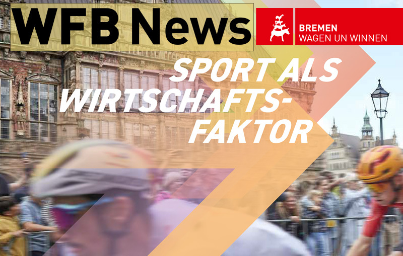 Kundenzeitschrift WFB News mit Titelthema "Sport als Wirtschaftsfaktor"