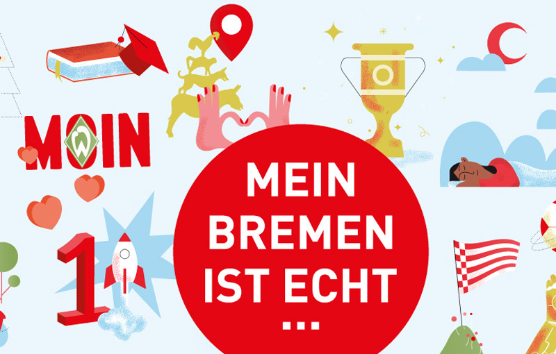 Teaser Sammelkarten Mein Bremen ist echt