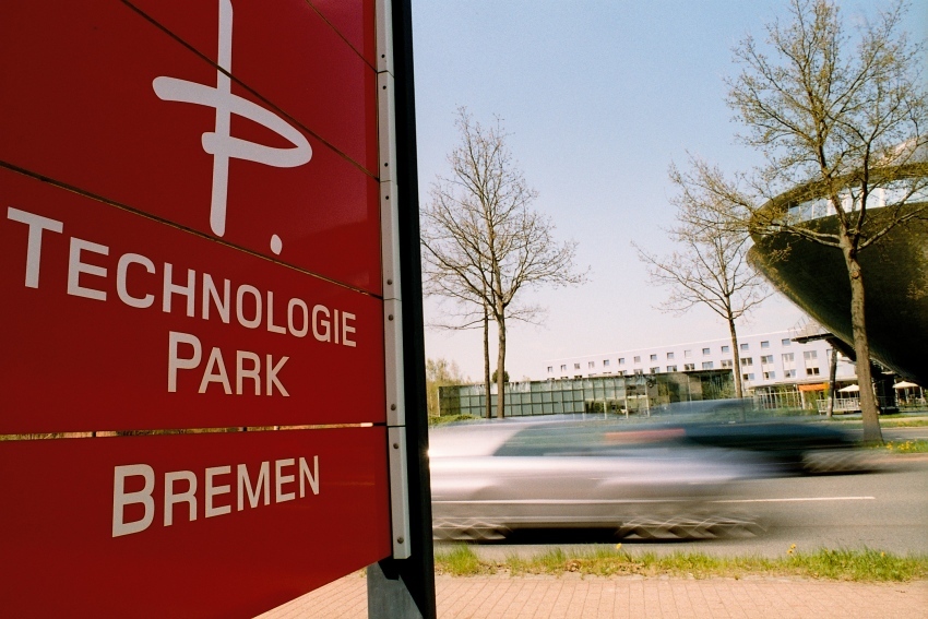 Schild Technologiepark Bremen Schild Technologiepark Bremen