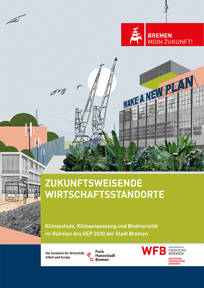 Titel Broschüre Zukunftsweisende Wirtschaftsstandorte