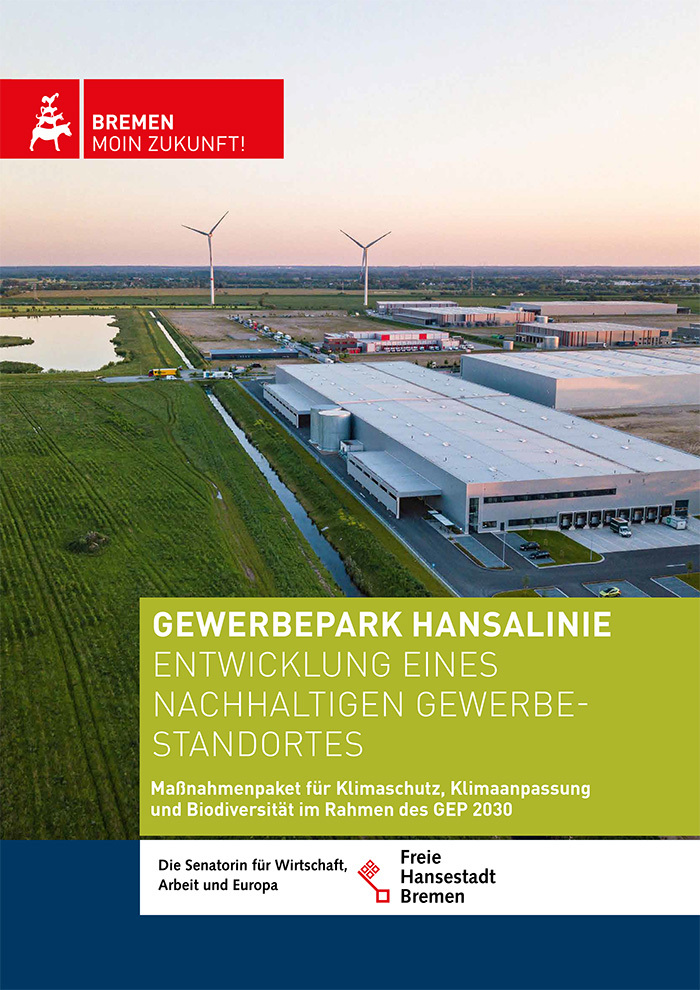 Titel Broschüre Nachhaltige Hansalinie