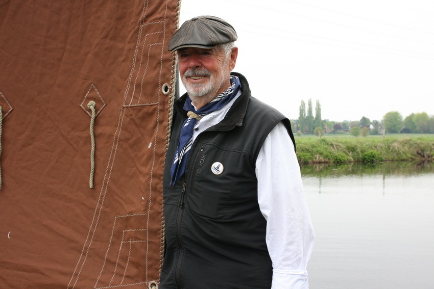 Peter Röleke ist Torfkahnskipper in Bremen