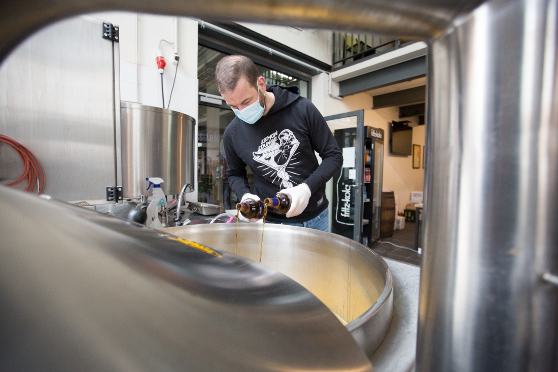 Die Flaschencocktails werden inzwischen in Kooperation mit der Bremer Union-Brauerei hergestellt. 
