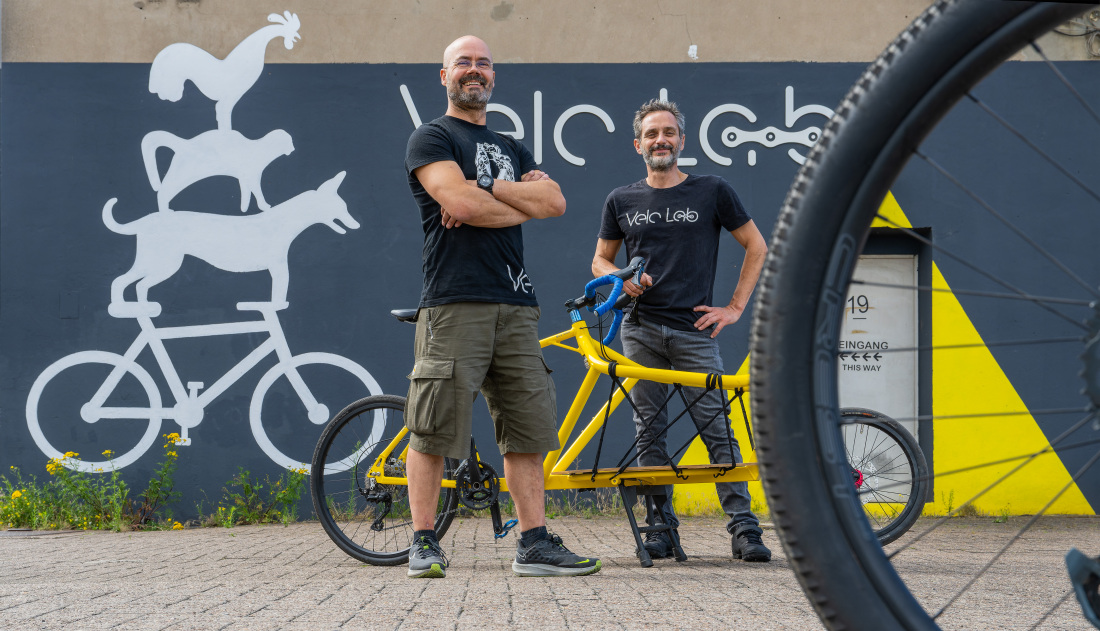 Jap Keller (links) und Stathis Stasinopoulos (rechts) 