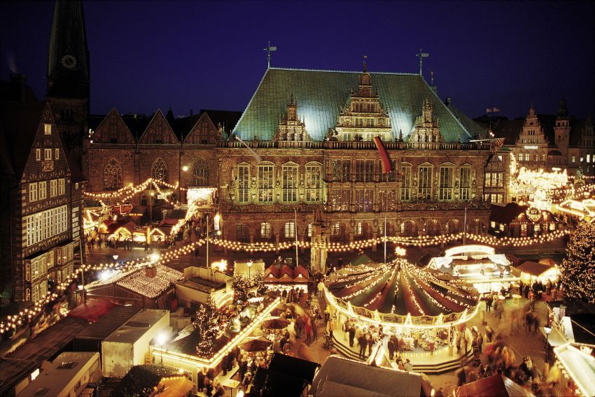 Christmas market in Bremen