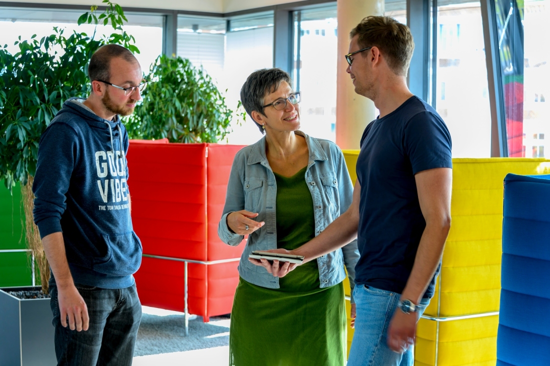 Gyde Wortmann sucht die Diskussionen im Team, um die richtige Entscheidung zu treffen.