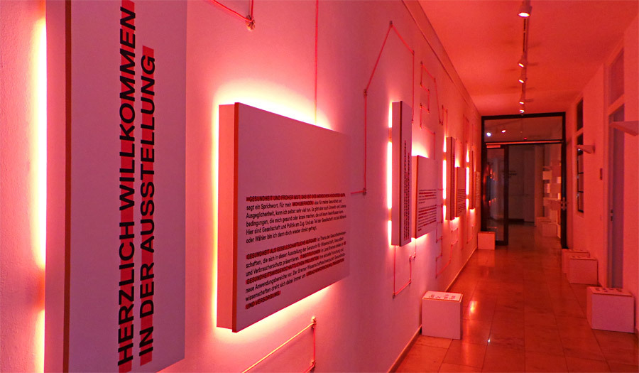 Die Ausstellung im Haus der Wissenschaft Die Ausstellung im Haus der Wissenschaft
