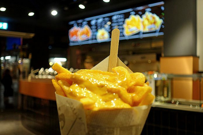 Fries with Joppiesaus at CKTs Fries with Joppiesaus at CKTs