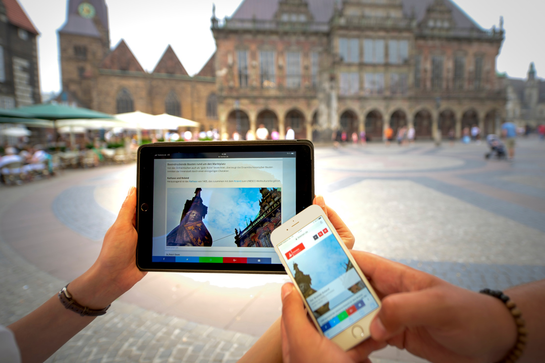 Stadtportal Bremen für unterwegs