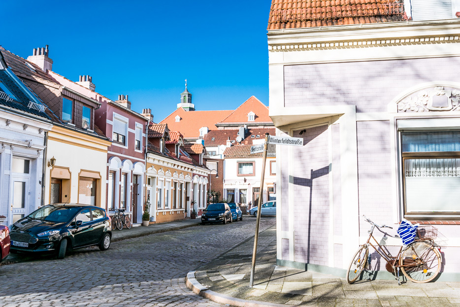 Kleine Straßen in Walle