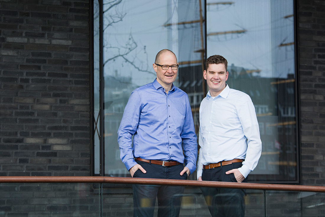 Die beiden Gründer Carsten Timmermann und Henning Osterkamp