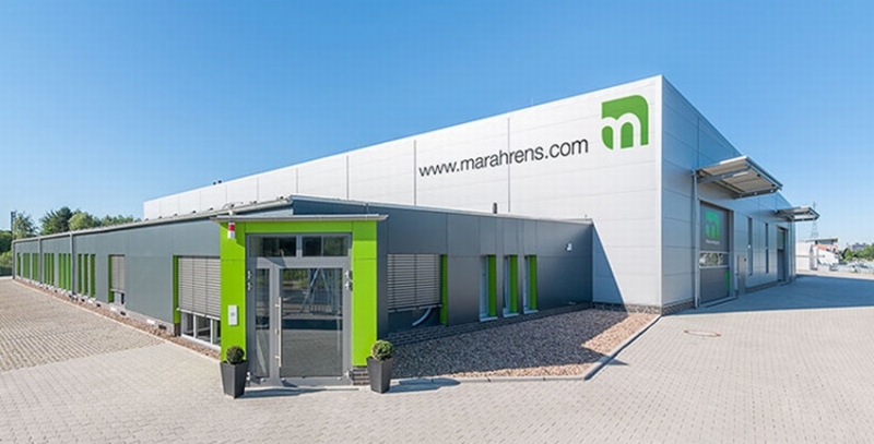 Neuer Standort des Bereichs Sicherheitsbeschilderung der Marahrens Group Bremen im Bremer Industrie-Park