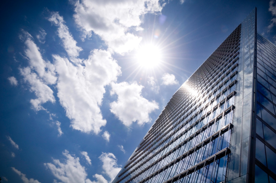 The 22-storey Weser Tower: an impressive Bremen landmark 