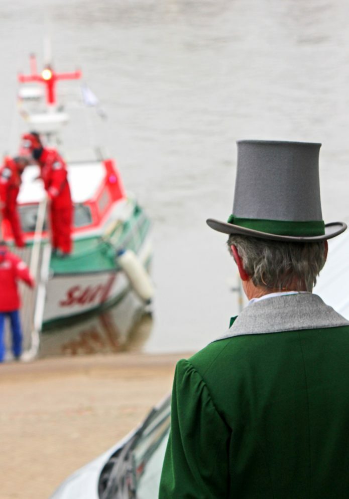 Das Schneiderlein vor der fließenden Weser