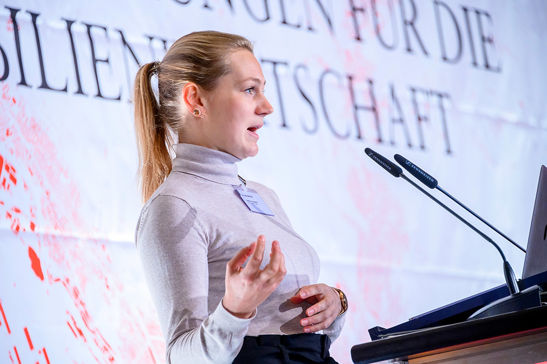 Sophie Blasberg, Projektmanagerin der Wuppertaler Firmengruppe Küpper
