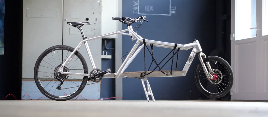 Federleicht - für ein Lastenrad, dank patentiertem Steuersystem und Aluminiumrahmen Federleicht - für ein Lastenrad, dank patentiertem Steuersystem und Aluminiumrahmen