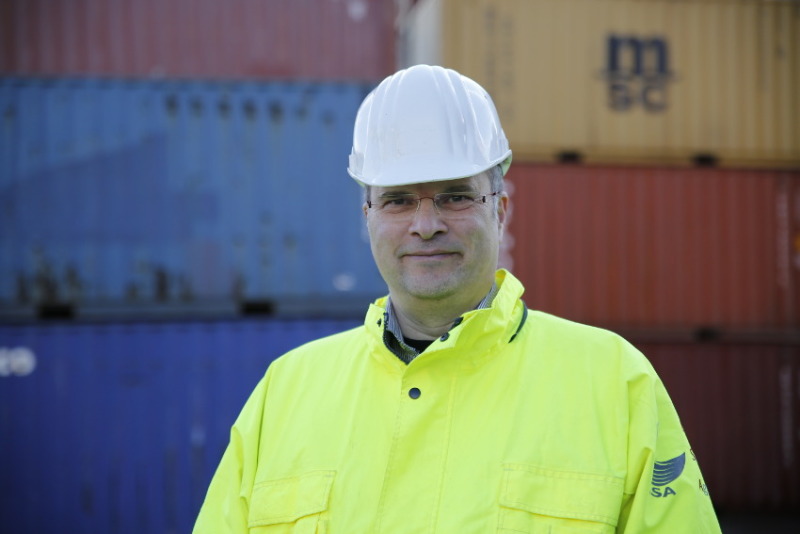 Roger Heidmann, Geschäftsführer der Logistik Service Agentur LSA in Bremerhaven