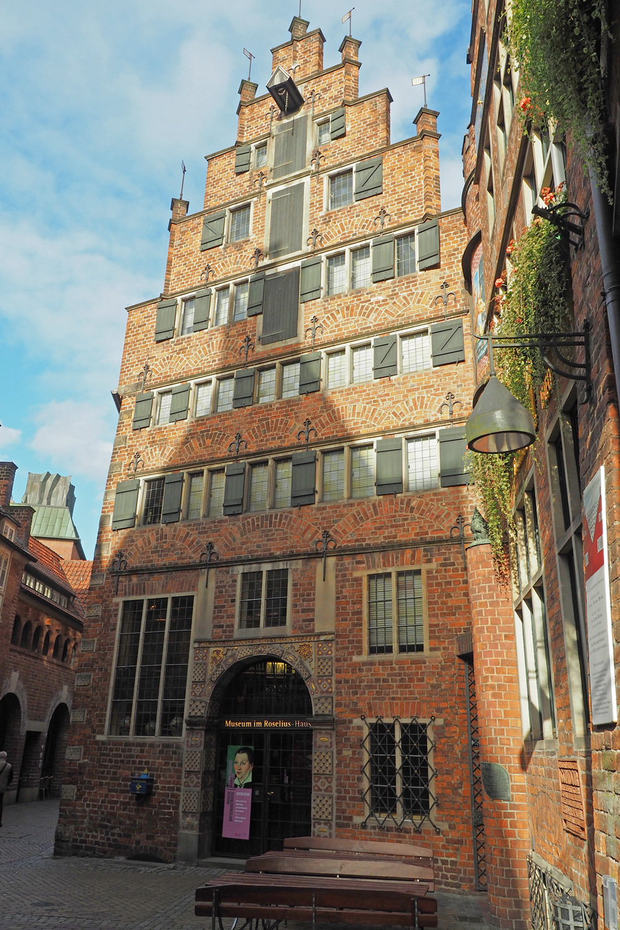 Das Museumshaus verwandelt in ein Patrizierhau