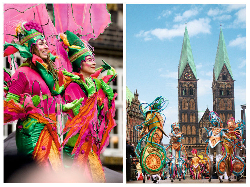 Samba carnival in Bremen