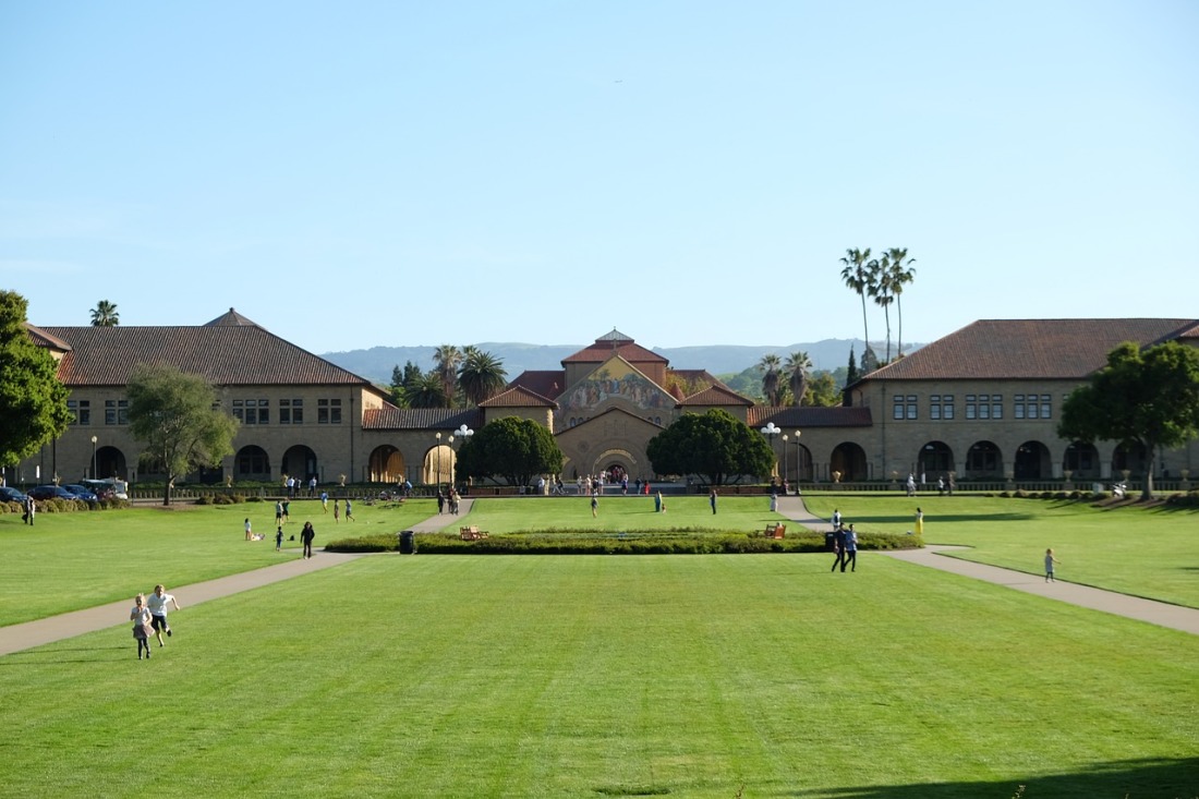 Campus der Stanford University - heute so gut wie menschenleer (Archivbild) Campus der Stanford University - heute so gut wie menschenleer (Archivbild)