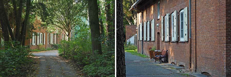 Collage: Gebäude der Wätjens