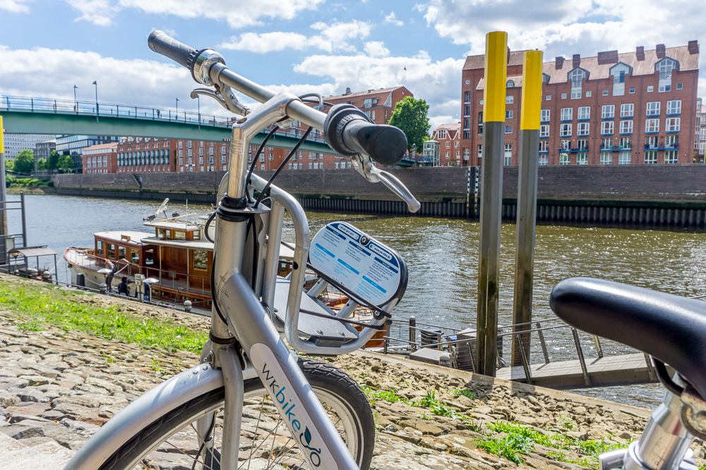 WK-Bike an der Weser