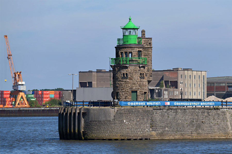 Der Molenturm in der Bremer Überseestadt